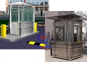 China Prefabricated Safety Guard Kiosk , Sentry Garden Shed Ce Approved on sale