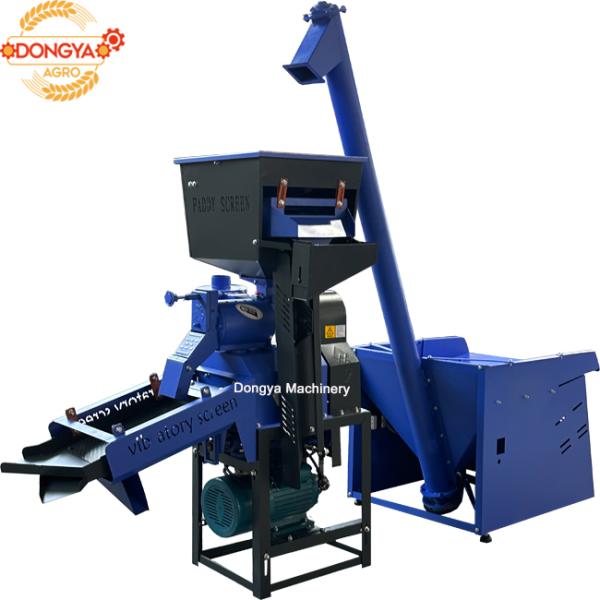 YIFENG AGRO Above 300kg Capacity 6N50L-2024 with Elevator Vibrant Rice Mill Machine Single Phase 4hp