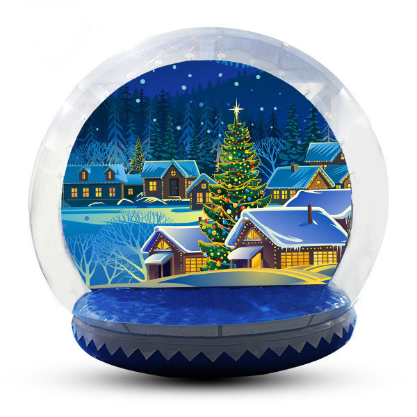 Buy 5m Customized Inflatable Snow Globe For Party / Event / Promotion at wholesale prices