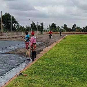 13mm Jogging Track Material All Weather Stadium School Rustproof Outdoor Sports Surfaces