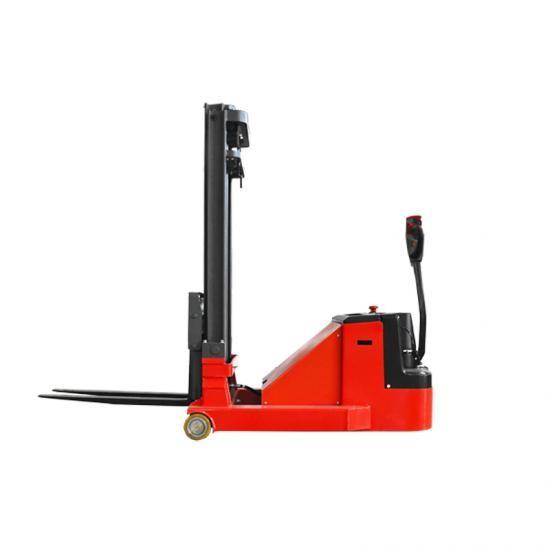 Buy 0.9T Walkie Counterbalance Electric Pallet Stacker With Smart Charger at wholesale prices