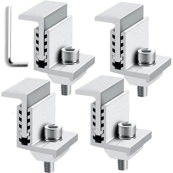 Snow Load 1.5KN/m2 AS/NZS Standard Solar Bracket for Pantile Tile Roof Adjustable Hook