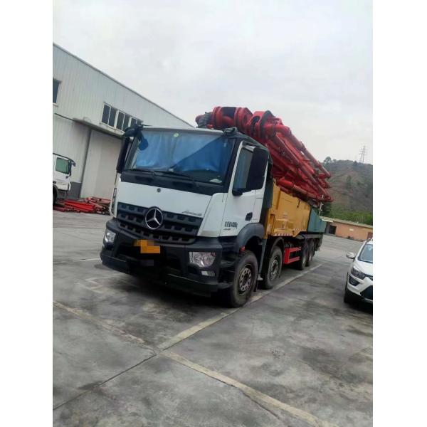 56m Truck Pump Concrete Pump Long Boom Pump on Mercedes-Benz Truck