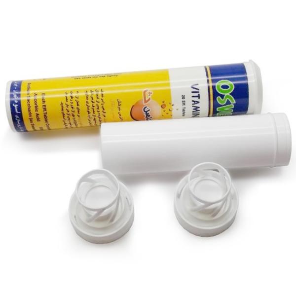 OEM 150ml PP Plastic Vitamin C Candy Effervescent Tablet Tubes with Desiccant