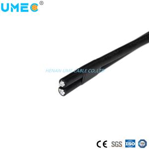 600V Service Drop Cable Duplex AAC ACSR AAAC 6AWG/4AWG/2AWG Material Shape Round