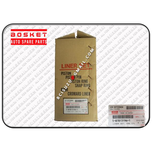 Japan Original Isuzu NKR55 4JB1 Liner Set Engine Cyliner 5878131961 5-87813196-1