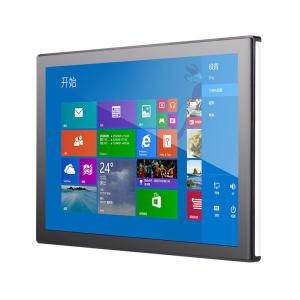 High Brightness 18.5 Inch Embedded Industrial Capacitive Touch Monitor All In