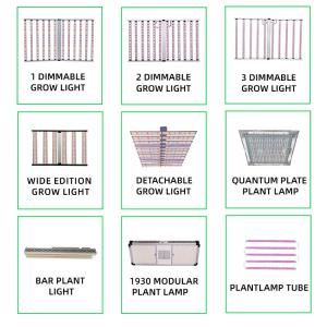 12 Bar 1200W LED Grow Lights For Indoor Plants Full Spectrum