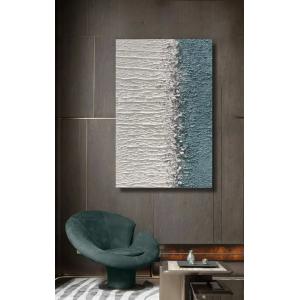 100% Hand Painted 3D Abstract Canvas Oil Painting For Living Room Decor Custom