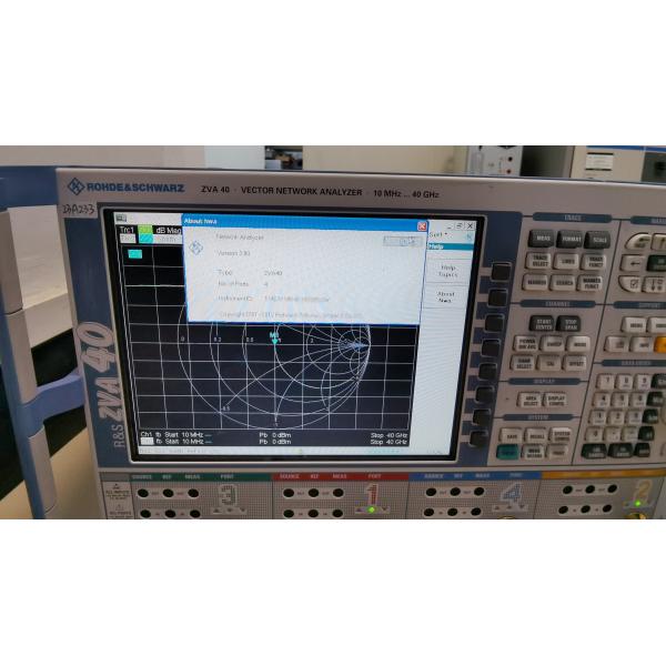 Rohde & Schwarz ZVA40 10MHz To 40GHz Vector Network Analyzer W/ MFG Calibration!
