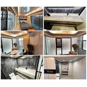 Aluminum Space Capsule Mobile Integrated House With Modern Design Style