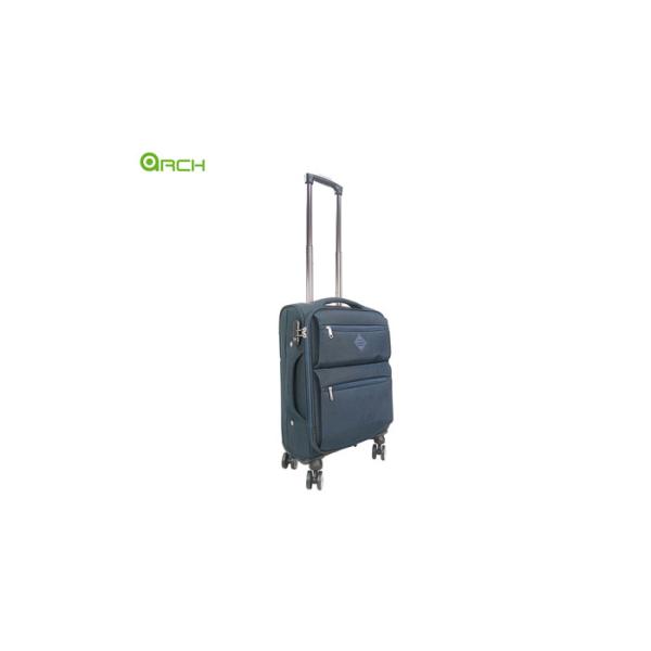 Buy Crinkle Nylon Trolley Travel Luggage Bag with Flight Wheels at wholesale prices