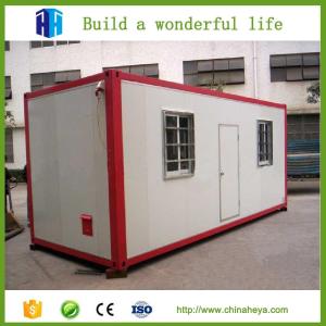 prefabricated modern shipping living steel frame container house building
