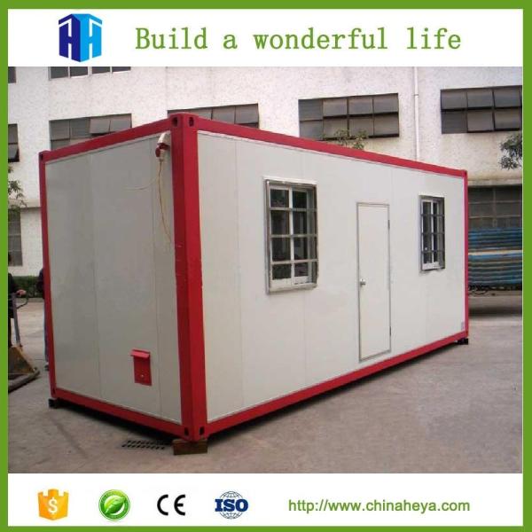 prefabricated modern shipping living steel frame container house building