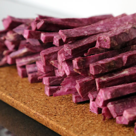 Buy IQF Frozen Purple Sweet Potato Strip at wholesale prices