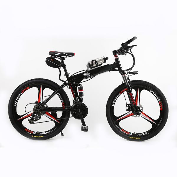 Buy 1000W 48V Chopper Electric Folding Mountain Bike Max Speed 50km/h at wholesale prices