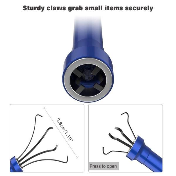 Buy Bendable Car Mechanic Tools , 20cm Claw Pick Up Tool With Plastic Handle at wholesale prices