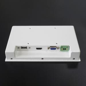 Shockproof Embedded Capacitive Touchscreen Monitor 7 Inch Aluminum Alloy