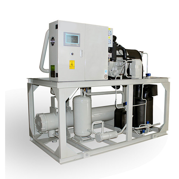 Buy Water heat pump cooling screw watercooled chiller at wholesale prices