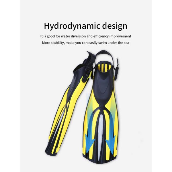 Sportswear Snorkel Mask Set Diving Fins Flipper Gear Set For Scuba Diving