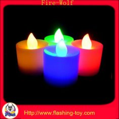 Customized ABS Decorative Flashing LED Candle Lights HL-D2413