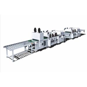 Quality Manual UV Spraying Line Controlled Coating Environment With Electricity Power Source for sale
