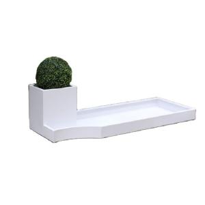 Quality Special shape painting galvanized steel flower planters pots for sale