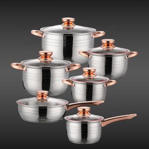 Best Selling Silver Kitchen Sauce Pot Soup Pot Fry Pan Cooking Pot Sets With