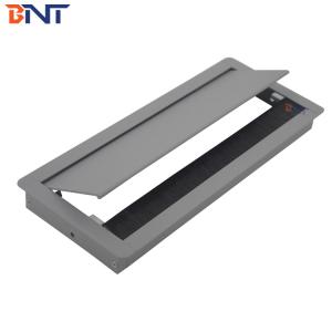 China conference table pop up cable cubby aluminum alloy drommet box on sale