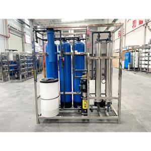 10-40C Water Temperature 1000LPH Industrial Reverse Osmosis Water Purification