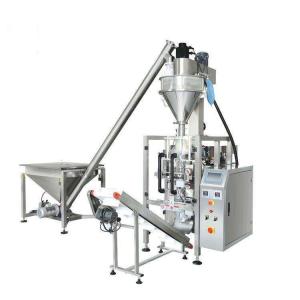 Wheat Powder Milk Powder Packing Machine Screw Pole Putting Material