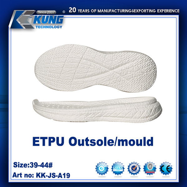 Non Toxic TPU Rubberized EVA Sole Waterproof Rubber Traction Outsole