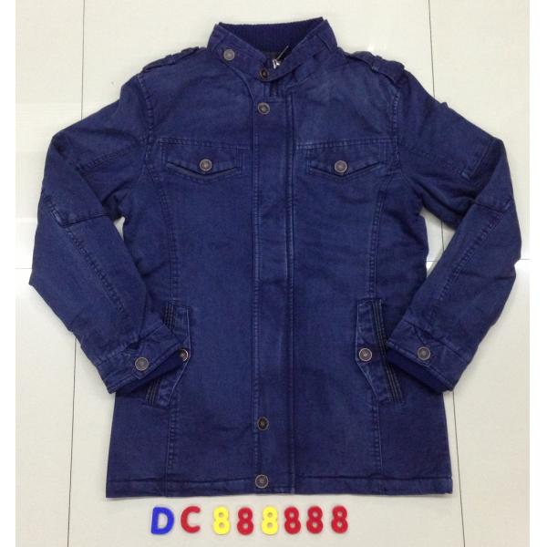 DC888888 Men's cotton with jean washing jacket coat