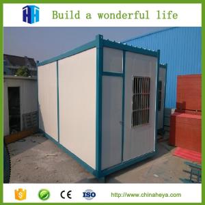 prefabricated modern shipping living steel frame container house building