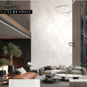 Polished White Porcelain Tiles Easy Maintenance Scratch Resistance