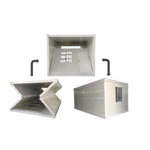Collapsible 40ft Portable Fold Out Container House 5 Min Install Anti Seismic