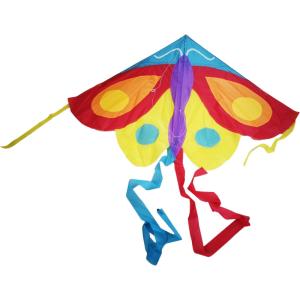 Butterfly Parttern Fiberglass Frame Delta Wing Kite 130*180cm