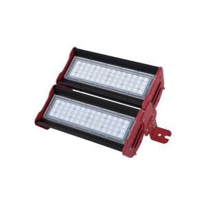 Red Black Industrial Outdoor Led Flood Lights 100 Watt 50000h 120 - 130lm/W