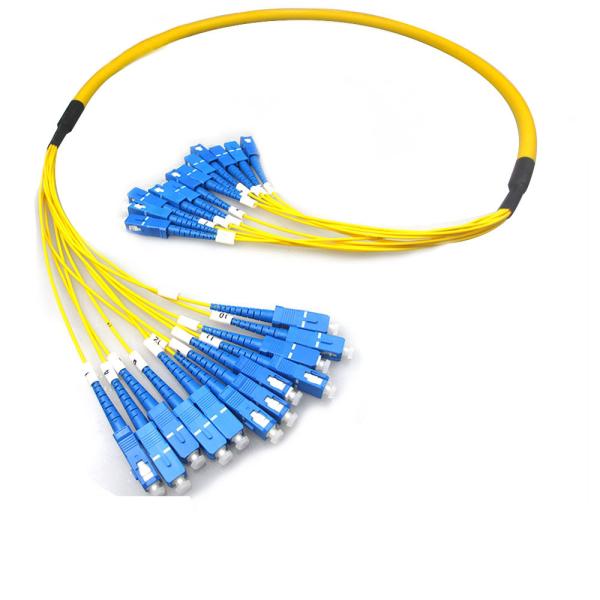 Buy Duplex MU Fiber Optic Patch Cord For CATV / Metro / Data Centers at wholesale prices