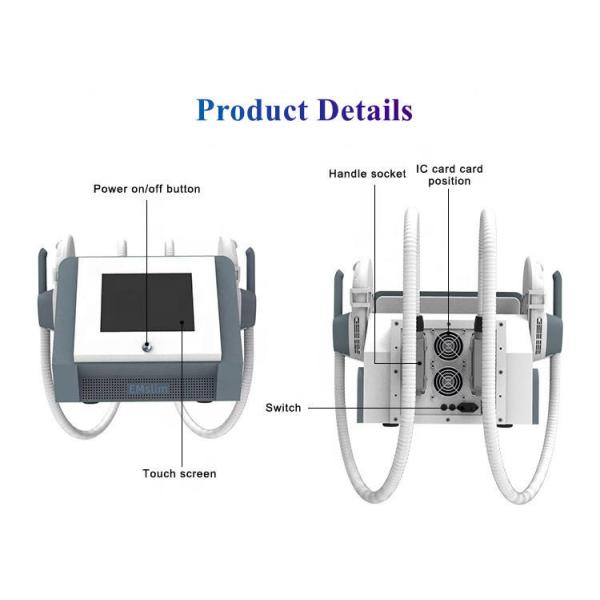 Air Cooling Body Sculpting Machine Hiemt Beautiful Muscle Machine