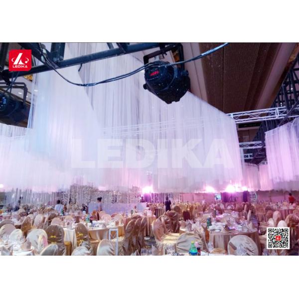 Buy Bridge Uplighting Aluminum Square Truss Tower Pillars / Square Tubing Trusses at wholesale prices