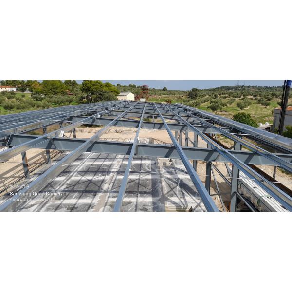 Buy Industrial Steel Warehouse Building With Office Mezzanine at wholesale prices