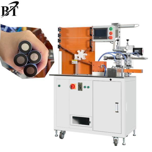 Buy 32650 Battery Automatic Labeling Machine With 42 Point PLC Programmer at wholesale prices