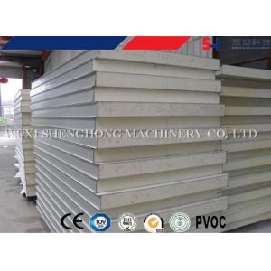 PU/EPS/ROCKWOOL Foam Roll Forming Machine With 12 Month Warranty