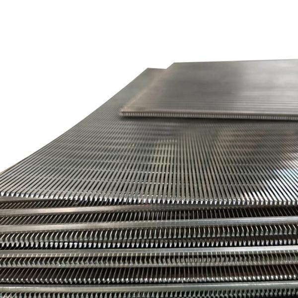 Stainless Steel Wedge Wire Coanda Screen Sieve Bends For Koi Fish Pond