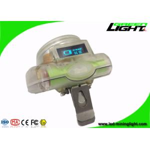 Detachable LED Miner Headlamp 13000Lux Underground With OLED Screen