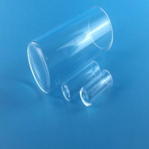 Quartz Capillary Tube One End Flat Sealed Quartz Glass Test Tube Transparent