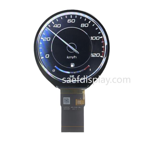 Quality Automotive Grade 2.8 Inch Tft Display SPI+RGB Interface 480*480 Round Circular LCD Screen for sale