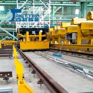 China 270 Ton Free Turning Steel Coil Handling Transfer Carts With Lifting Function on sale