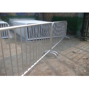 Customized metal crowd control barrier/portable barricades/pedestrian barriers